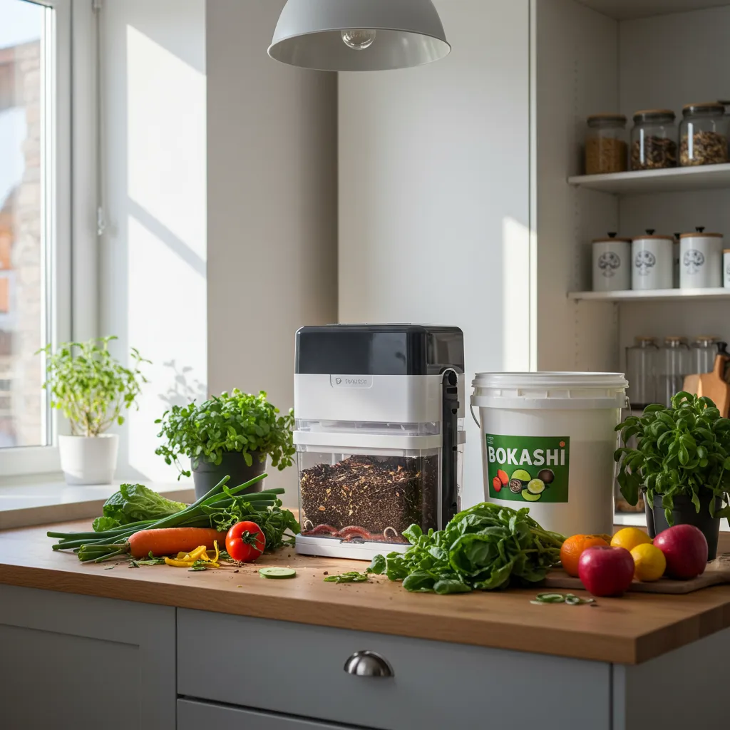Compostage en immeuble sans local poubelles dédié : les solutions qui marchent